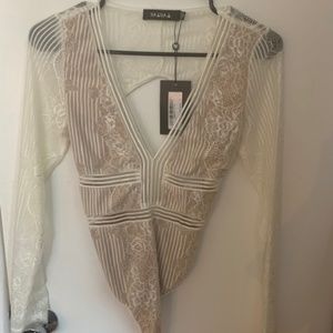 Nasty Gal Lace Body Suit